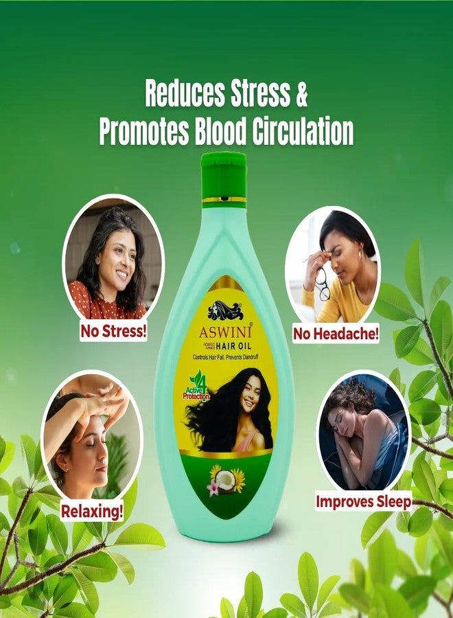 Aswini hair oil - Helps in Stopping Hair Fall & Dandruff - 360 ml - Image 4