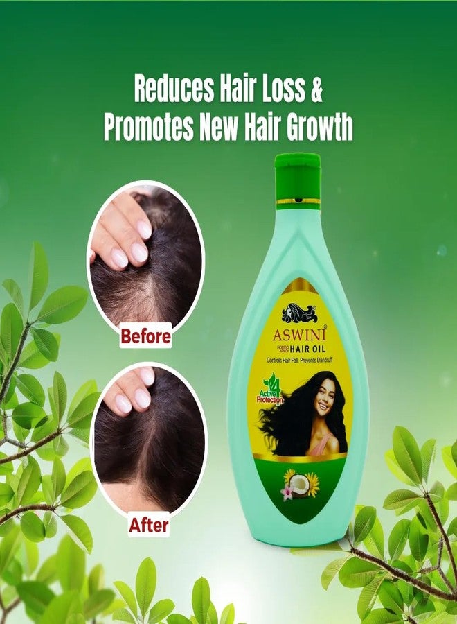 Aswini hair oil - Helps in Stopping Hair Fall & Dandruff - 360 ml - Image 3