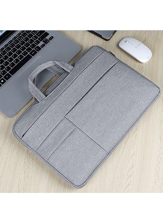 Generic - Multi-Compartment Laptop Bags, Thickened Computer Bag with Dustproof Zipper Laptop Briefcase, Shockproof, Waterproof, Scratch-Resistant Material, Suitable for Business Trips, Business, Travel, Work - Image 1