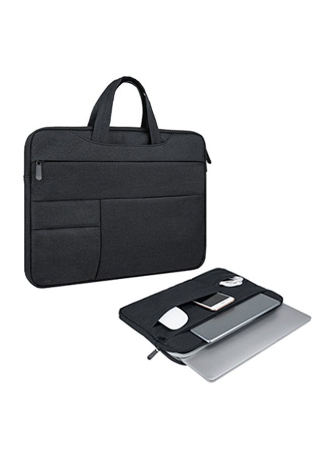 Generic Multi-Compartment Laptop Bags, Thickened Computer Bag with Dustproof Zipper Laptop Briefcase, Shockproof, Waterproof, Scratch-Resistant Material, Suitable for Business Trips, Business, Travel, Work  - Image 1