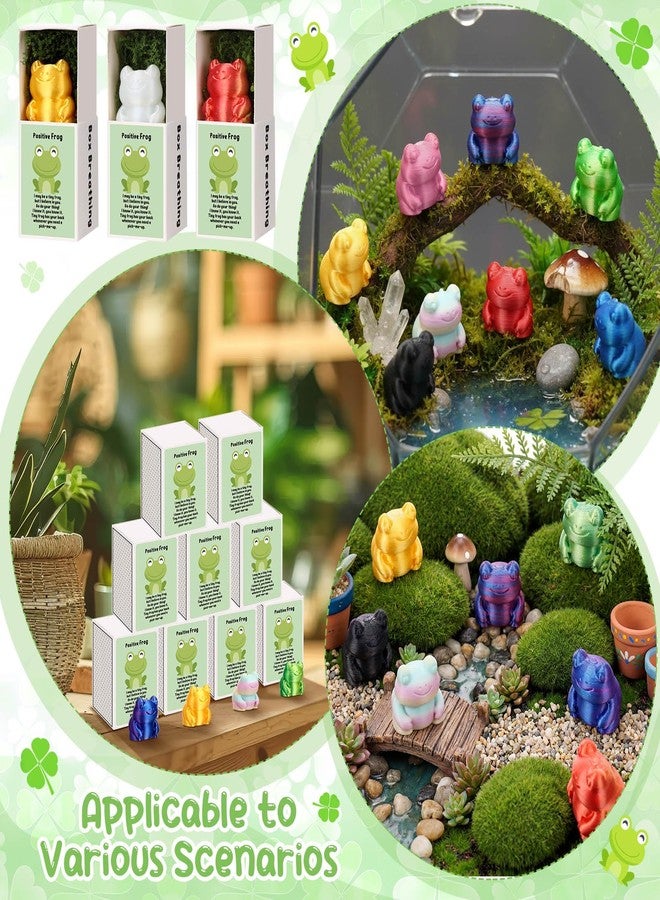 Youyole 30 Sets 3D Printed Frogs and Boxes Employee Appreciation Gifts Frog Party Favors Inspirational Gifts for Office Teachers Nurse Coworkers Staff Work Team - Image 5