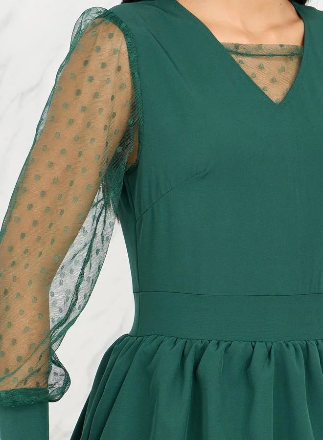 Take Two Tiered Chiffon Dress