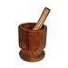 Imusa Imusa IMUSA USA Wide Wood JUMBO Mortar & Pestle  - Image 2