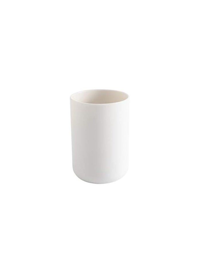 Oasisgalore Bathroom Reusable Unbreakable Toothbrush Cups Set , Easy to Clean Plastic Mouthwash Cups ,  2PCS  - Image 2