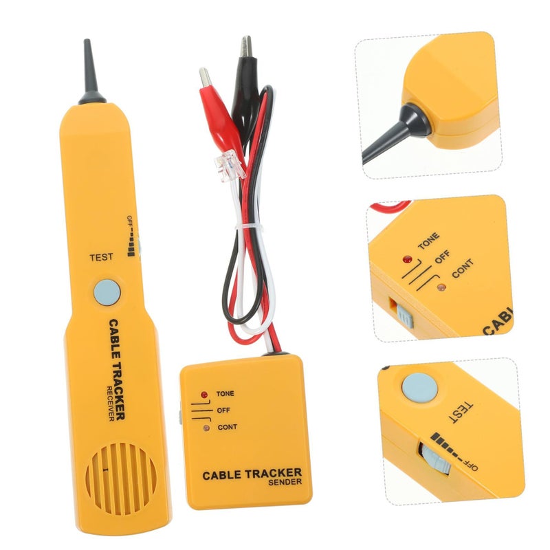 Wire Toner Tracer for Coax Cable Line Hunter Tester Tone Line Electric Tester Tool for Cable Tracing - Image 4