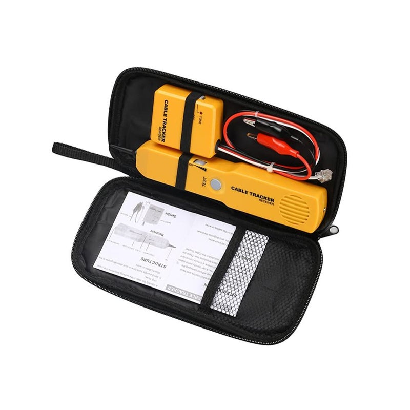 Wire Toner Tracer for Coax Cable Line Hunter Tester Tone Line Electric Tester Tool for Cable Tracing - Image 2