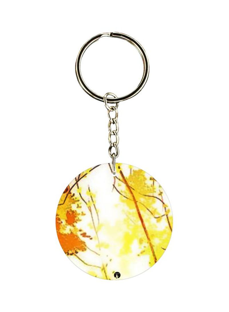 RKN Nature Printed Double-Sided Keychain