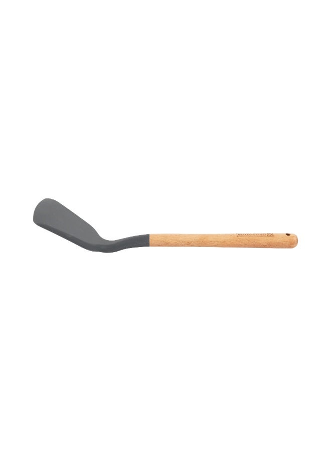 Royalford Non-Stick Silicone Heat-Resistant Spatula Turner RF12748 Serving Eggs Omelette Pancakes Fish Burgers Kitchen Utensils Dishwasher Safe Turner 32cm x 8.5cm Multicolor - Image 4