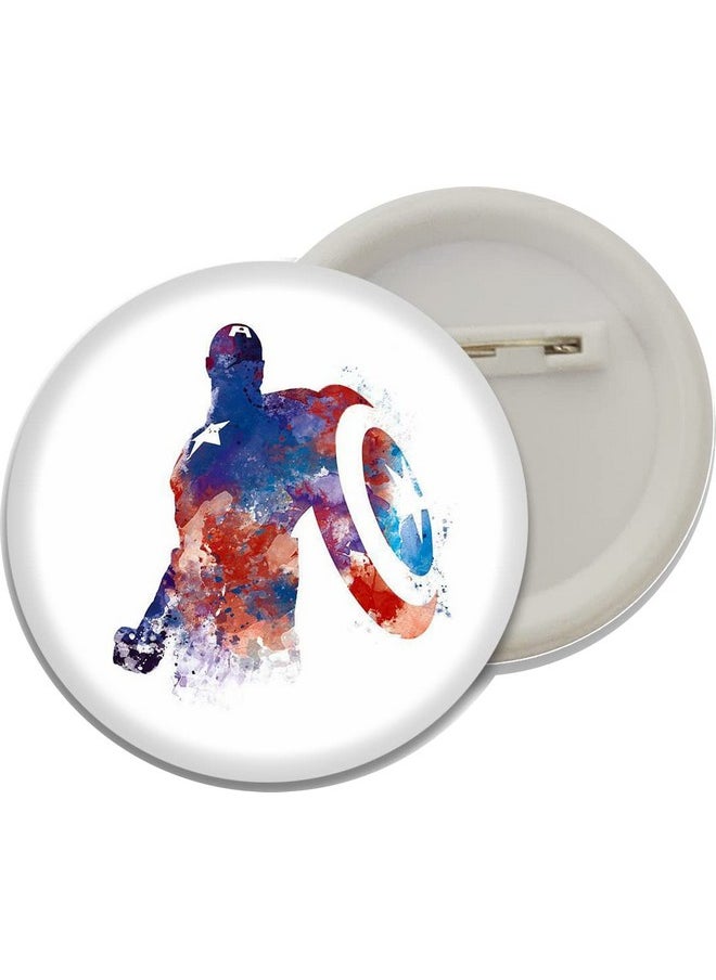 D2c D2c Marvels Avengers Button Badges (Captain America)  - Image 3