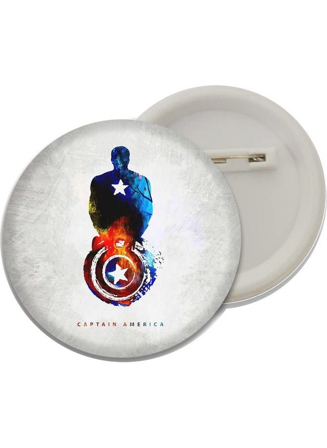 D2c D2c Marvels Avengers Button Badges (Captain America)  - Image 4