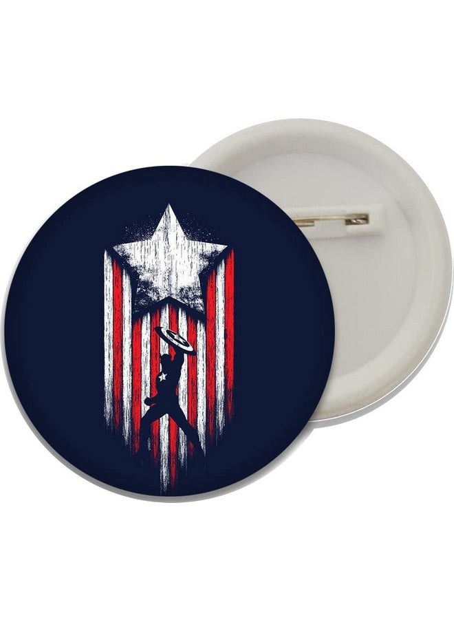 D2c D2c Marvels Avengers Button Badges (Captain America)  - Image 2