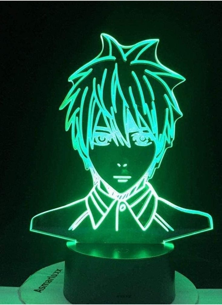 althiqahkey - Multicolor Night Light for Kids Anime Kuroko s Basketball Kuroko Tetsuya Figure LED Child Boy Bedroom Decor Manga Basketball Gift - Image 1