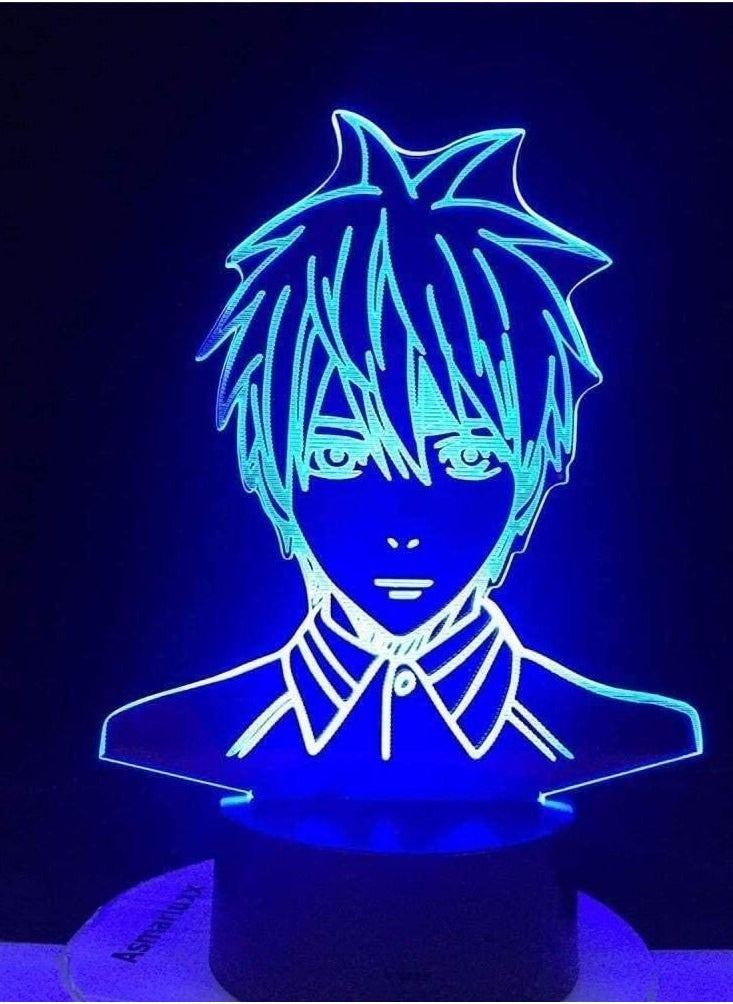 althiqahkey - Multicolor Night Light for Kids Anime Kuroko s Basketball Kuroko Tetsuya Figure LED Child Boy Bedroom Decor Manga Basketball Gift - Image 1