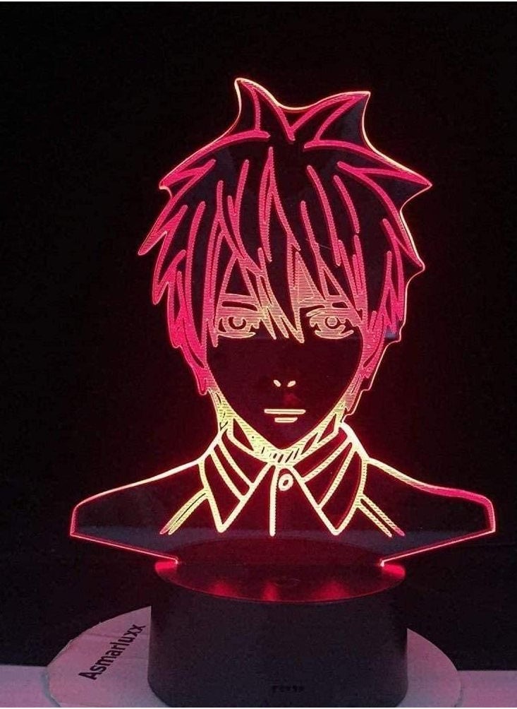 althiqahkey - Multicolor Night Light for Kids Anime Kuroko s Basketball Kuroko Tetsuya Figure LED Child Boy Bedroom Decor Manga Basketball Gift - Image 1