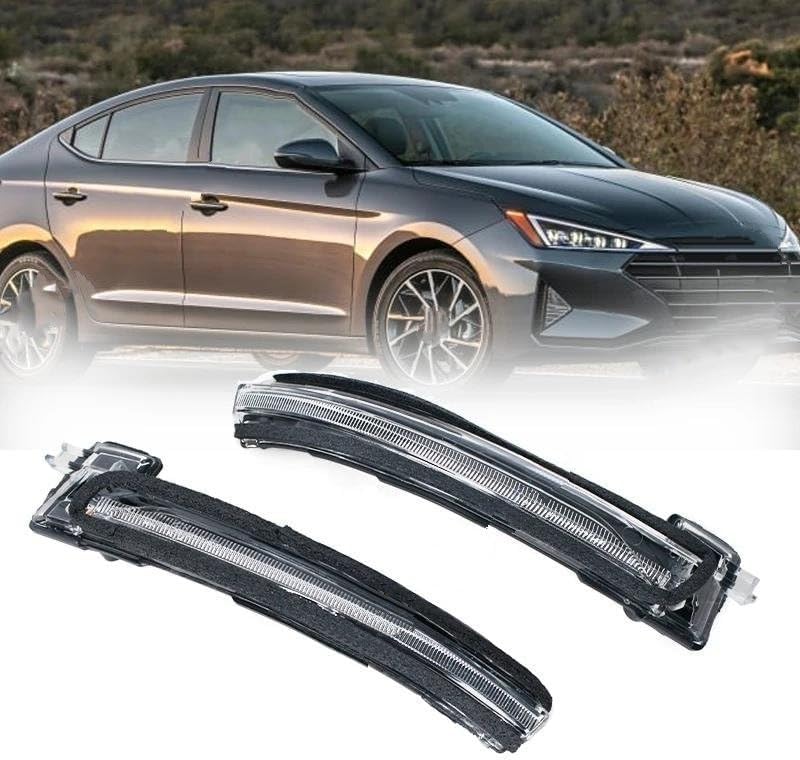 Wivplex Rearview Mirror Turn Signal Light for Hyundai Elantra - Image 2