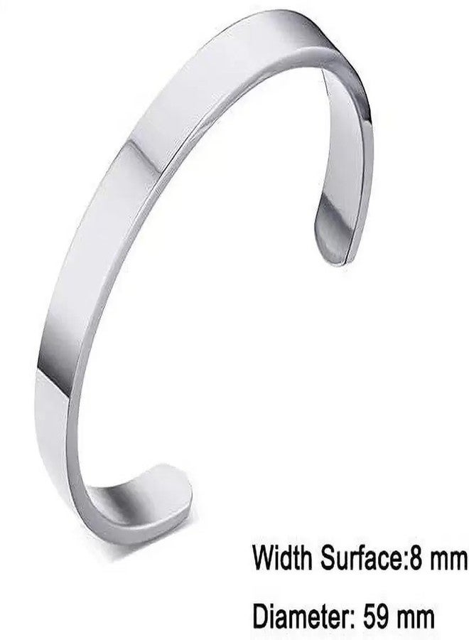 IGA COLLECTION Stainless Steel Titanium Kada - Image 3