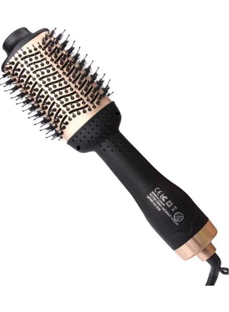 Professional One Step Hair Dryer Brush Volumizer Straightener Negative Ion Hot Air Brushes Curling Iron Salon Rotating - Image 1