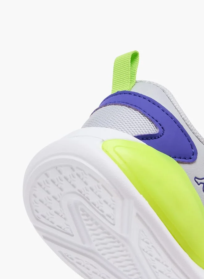 Kappa Boys' Logo Detail Sports Shoes with Hook and Loop Closure