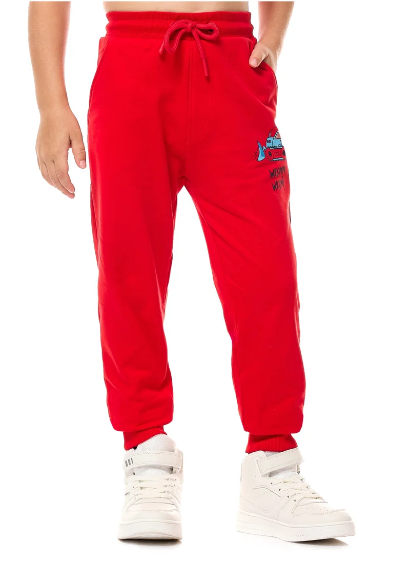 victor and jane Boys 2-Piece Graphic Printed Hoodie and Jogger Set