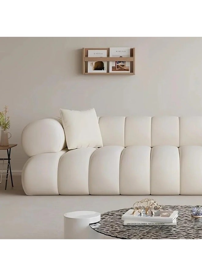 KUSTOMDECO Auburn Fleece Fabric Overstuffed Multifunction Sofa - Customizable Sectional Sofa for Living Room, Premium Upholstery, L-Shape Design - Image 1
