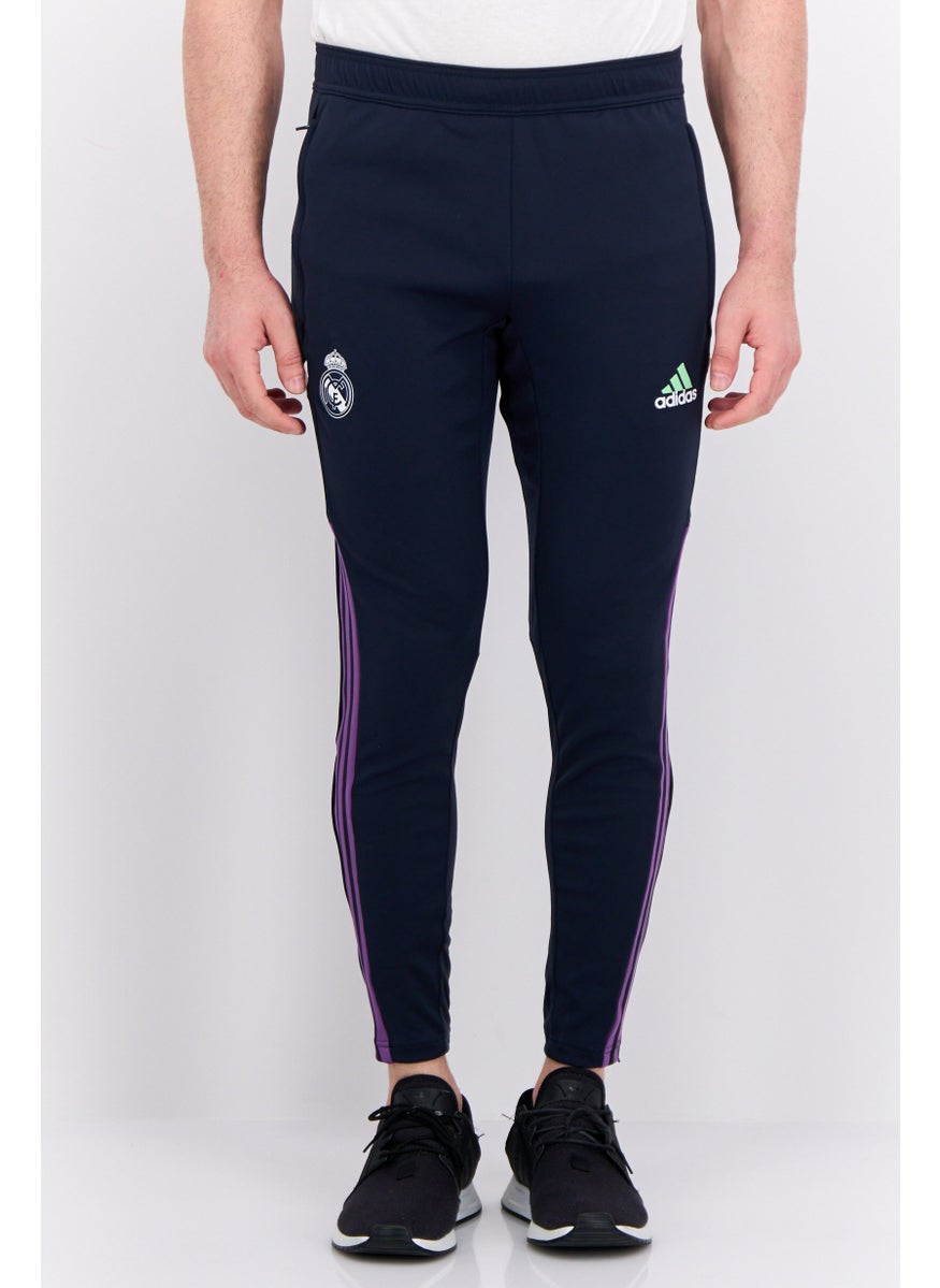 Adidas - Men Sportswear Fit  Brand Logo Training Pants, Navy Blue - Image 1