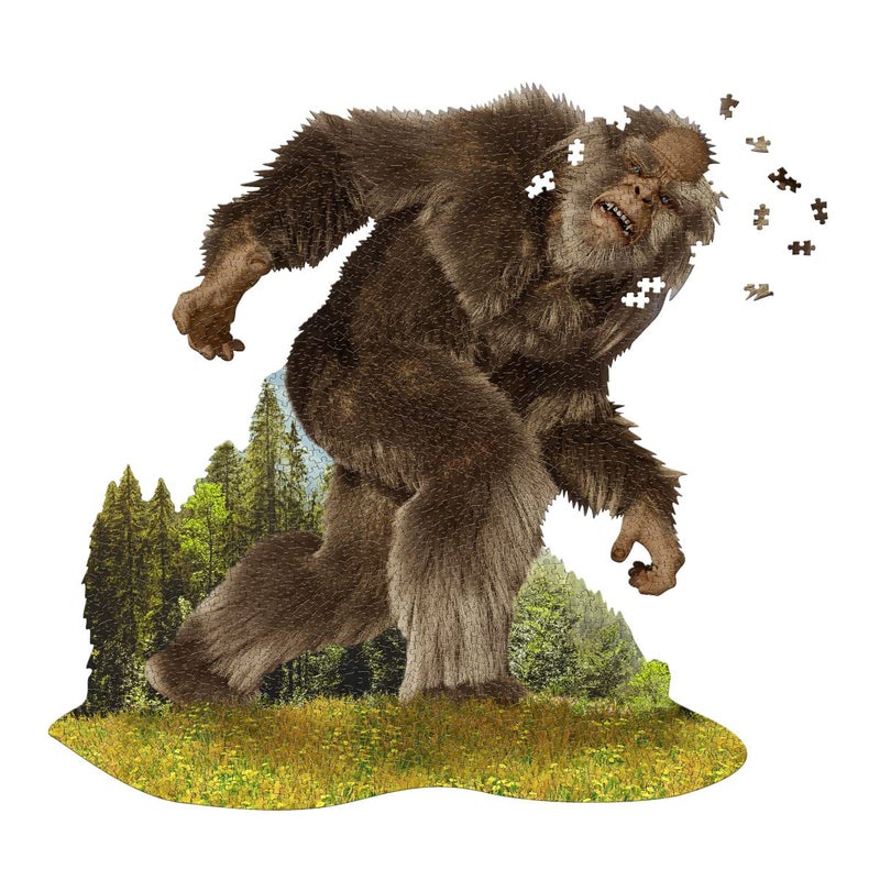 Madd Capp Sasquatch 1000 Piece Jigsaw Puzzle - 7005 - Unique Shaped Border  Deluxe Five-Sided Tamperproof Box  Includes Educational Madd Capp Fun Facts  Multicolor (Sasquatch 1000/7005) - Image 5