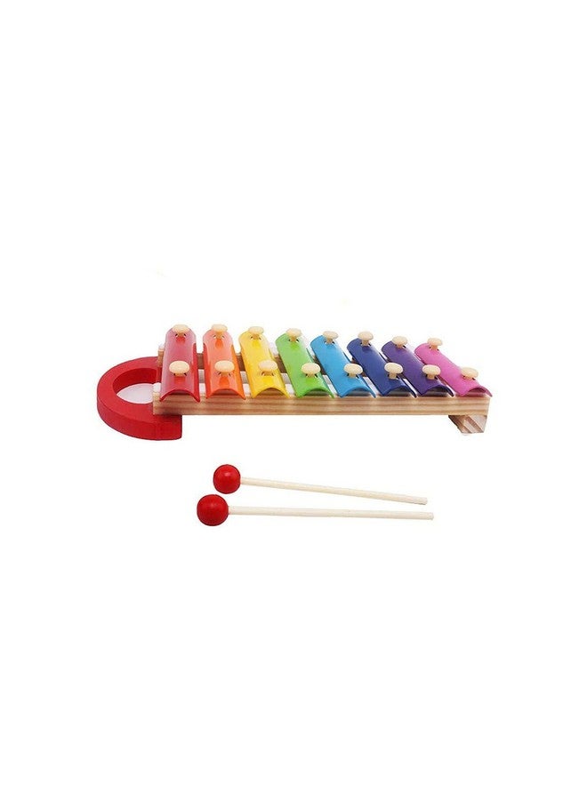 Kiditos Wooden Musical Toy (Eight Tone) Xylophone with Child Safe Mallets - Image 4