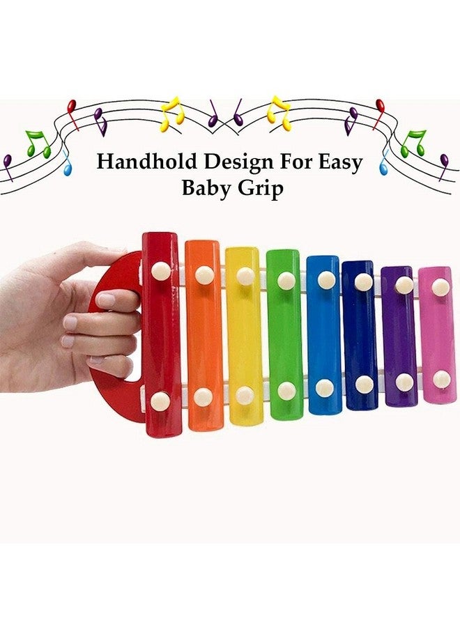 Kiditos Wooden Musical Toy (Eight Tone) Xylophone with Child Safe Mallets - Image 2