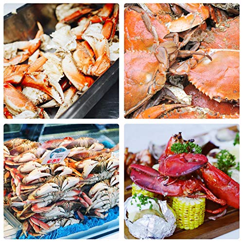 ZAUGONTW 10 Pcs Seafood Tools Set - Crab Lobster Crackers Stainless Steel Forks Opener Shellfish Lobster Crab Leg Sheller Seafood Scissors - Image 5