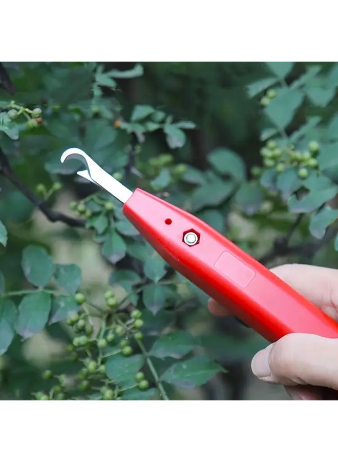 Random Color Manual Fruit Vegetable Picker Sharp Alloy Steel Head Harvesting Tool For Home Commercial Garden Orchard - Image 2