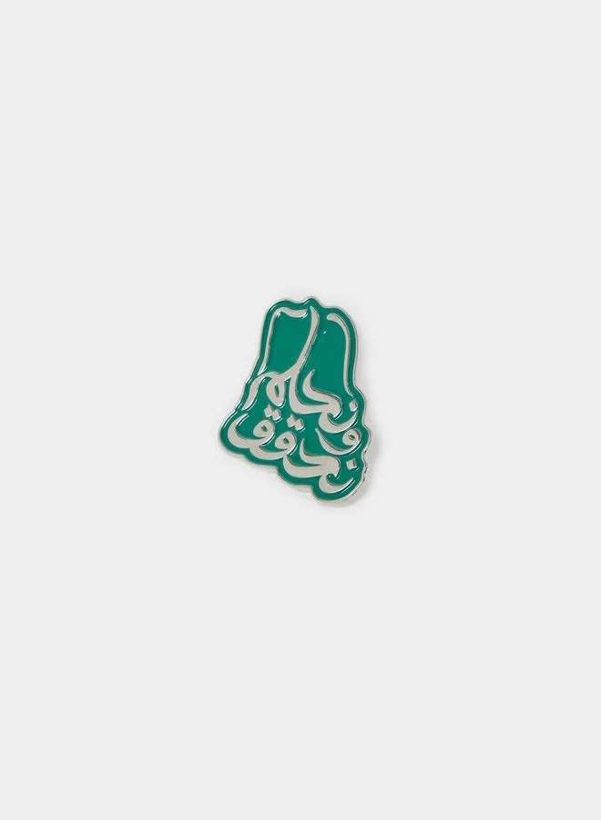 Styli Styli Saudi Arabia Emblem Pin