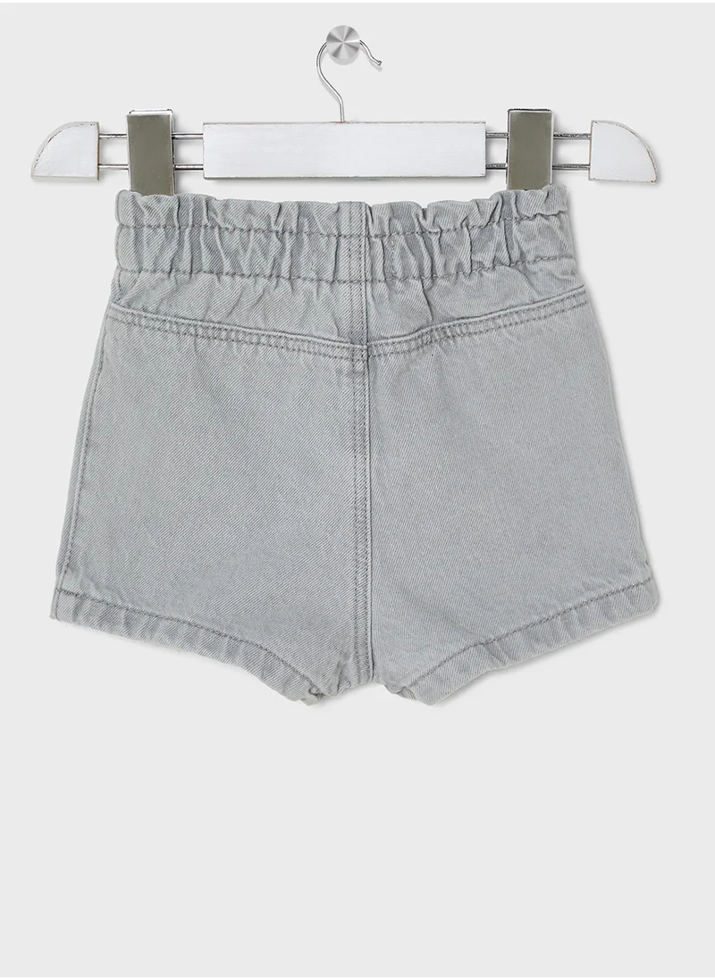 MANGO Kids Paperbag Shorts