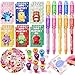 SNLN Valentines Day Gifts for Kids Classroom 24 Pack Valentines Day Stationery Set with Monster Theme Invisible Ink Pen Notebook Stamp Sticker Valentines Party Favors for Kid School Classroom Exchange - Image 2