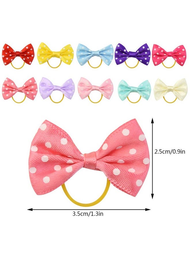 80 Pcs Dog Hair Bows With Rubber Bands Butterfly Dog Knotted Bows Pet Hair Bows Ties Elastic Hair Bands For Puppy Dog Cats Hair Accessories (20 Color) - pzsku/Z2F877908B9ADB07CE8AFZ/45/_/1735214642/102a2cbd-4f33-4e30-8148-eea317760c53