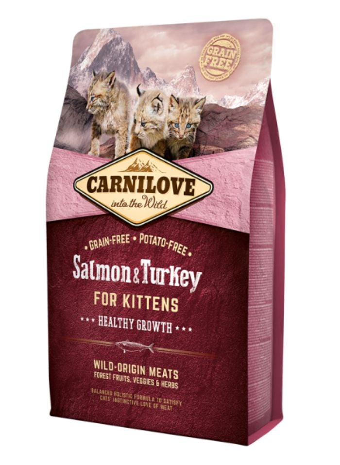 Carnilove Salmon & Turkey for Kittens 2kg