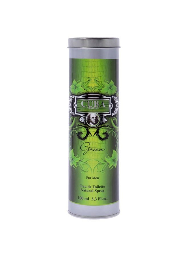 Cuba Green by Cuba for Men 3.3 oz Eau de Toilette Spray - Image 3