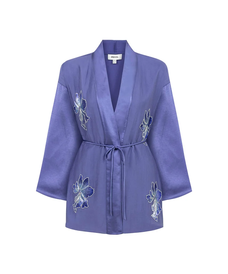 Ipekyol  Embroidered Kimono Jacket for Women | Best Price UAE