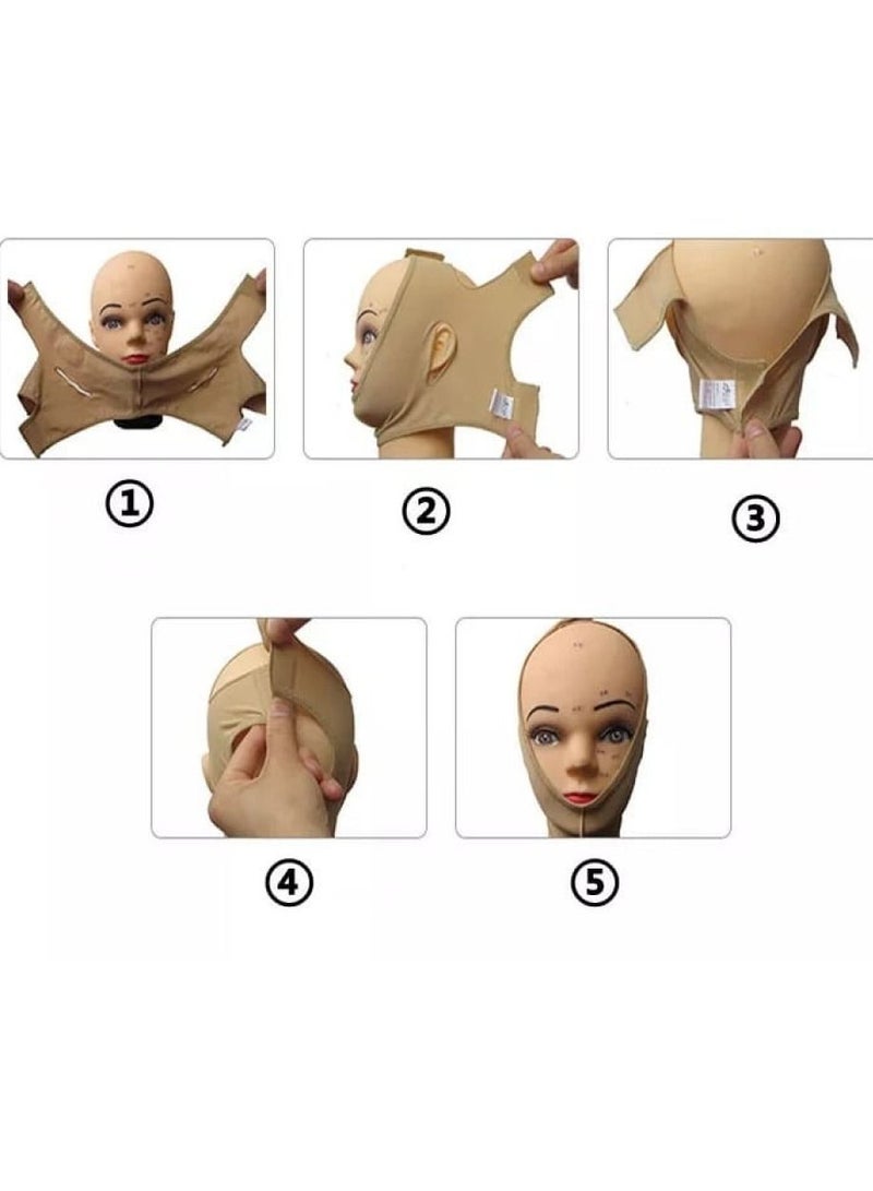 Mask After Surgeries Such as Facelift Chin Lift Chin Liposuction, and Cheekbone Surgery. - Image 5