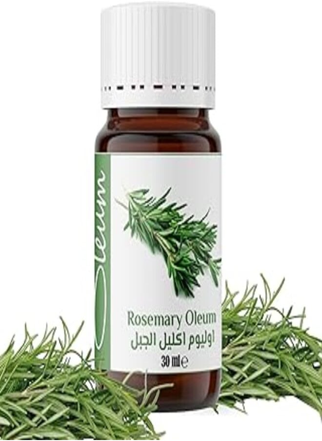 Oleum - Oleum Rosemary Oil 30 ml- Stone-Milled Premium Quality Luxurious Hair Growth - 100% Natural and Nourishing - Image 1