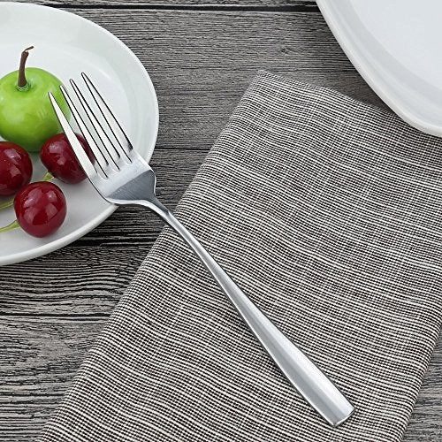 HOMMP 16-Piece Stainless Steel Salad Forks, Dessert Forks - Image 5