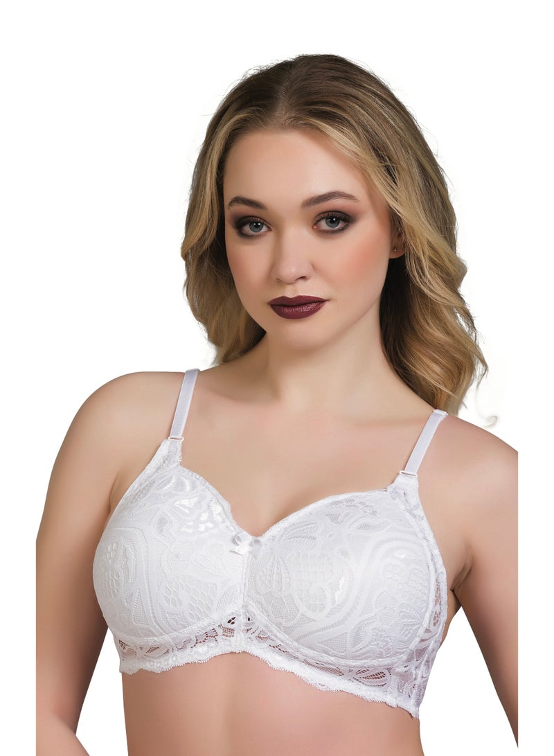 Vienna Lingerie Vienna Elite 51 - Women's Full Cup Lace Padded Bra - Image 2