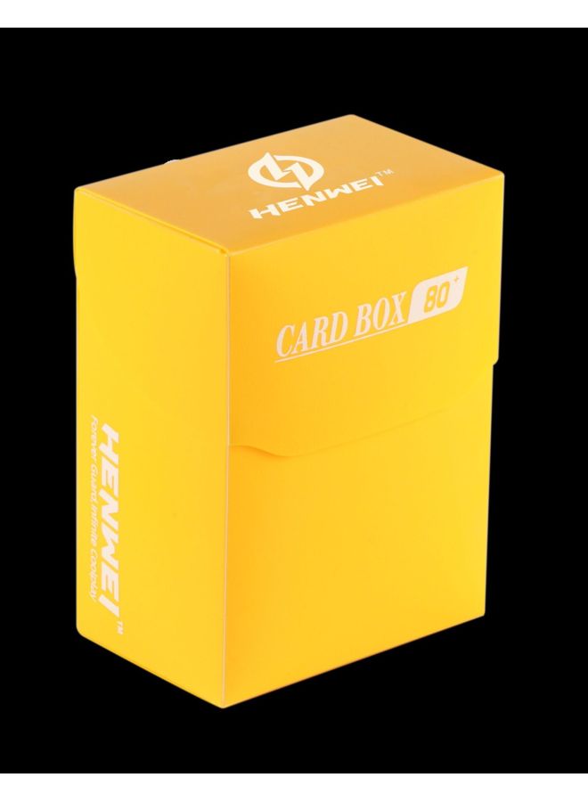 صندوق تخزين بطاقات بلاستيكي Henwei Hengwei 80 + MTG Wanzhi Brand Bao Ke Meng Game King صندوق ملحقات ألعاب الطاولة