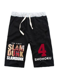 KUYING New Slam Dunk Master Printed Loose Five Point Casual Pants  - Image 1
