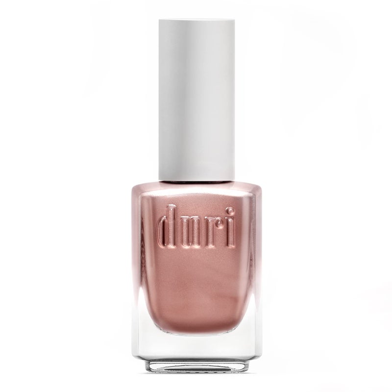 duri Nail Polish, 539 Path Of Light, Rose Gold Metalic, Semi Sheer Coverage, Glossy Finish, Fast Drying, Vegan, Gluten Free, 0.45 Fl Oz - Image 1