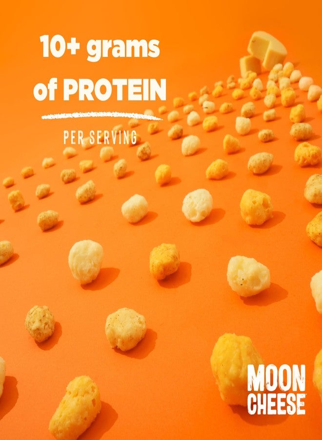 Moon Cheese Cheddar Believe It, 10 Ounce, 2-Pack, Crunchy, Protein-Rich Cheese Snack, Keto Friendly, 100% Real Cheese - Image 5