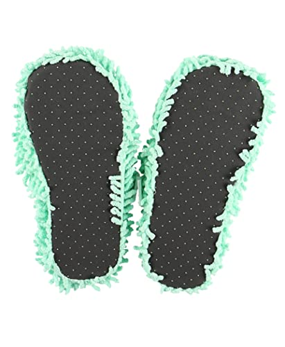 Lazy One Spa Flip-Flop Slippers for Women, Fuzzy House Slippers, Southwest, Light Blue (Small/Medium) - Image 3
