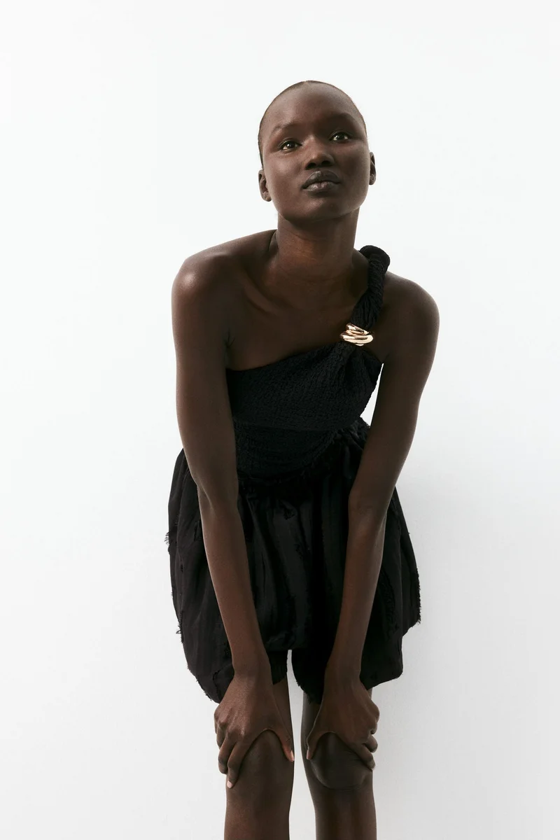 H&M One-shoulder top