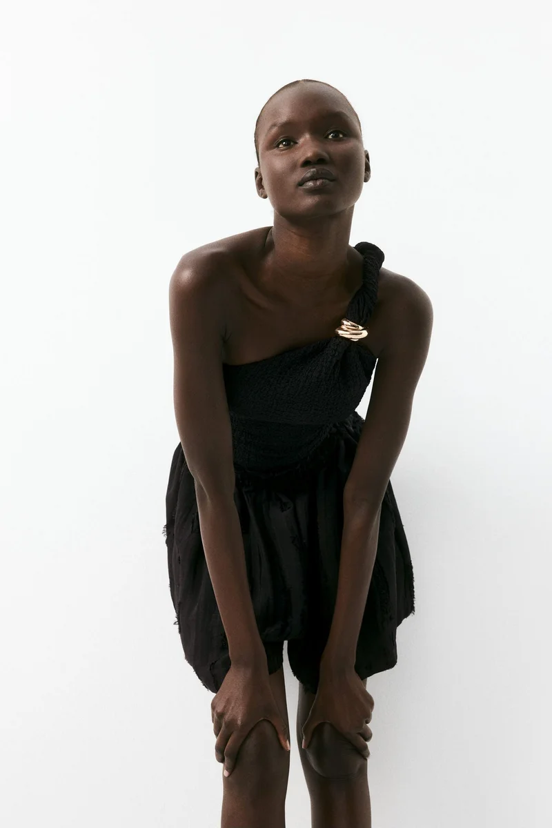 H&M One-shoulder top