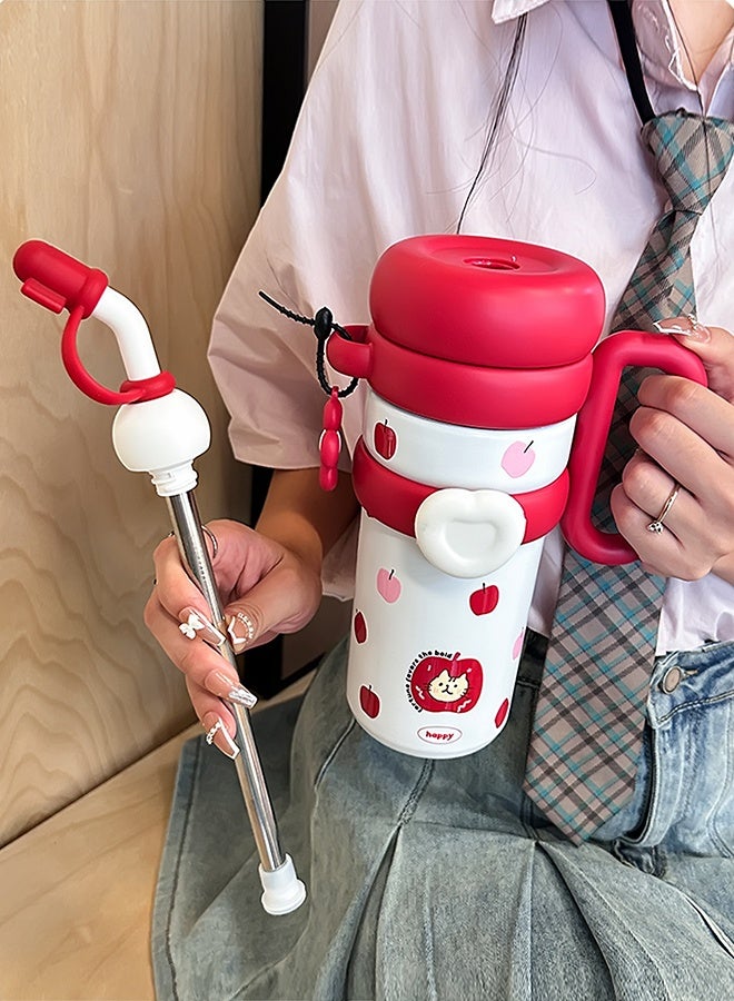 LITTLE SURPRISE BOX Little Surprise Box, Bubble Red Apple Stainless Steel Water Tumbler bottle for Kids & Adults , 1000ml - Image 3