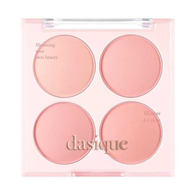 Dasique Blending Mood Cheek #07 Candy Berry | 4 Blendable Shades in Lightweight Smooth Powder | Vegan | Blush - Image 1